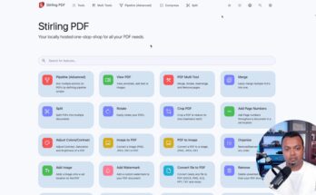 Full featured PDF editor in docker - Stirling PDF