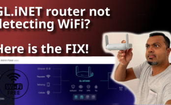 GL.iNET router not detecting WiFi? Here is the fix!