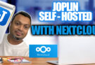 Self-hosted note-taking solution with Joplin and Nextcloud