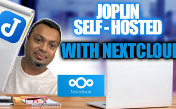 Selfhosted note-taking solution with Joplin and Nextcloud