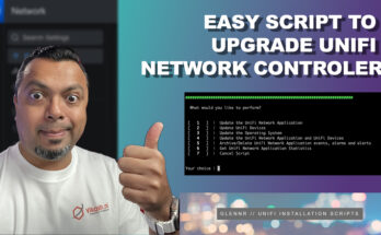 Upgrade Unifi Network Application software with a clever script